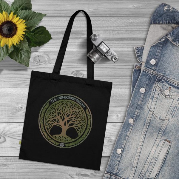 The Conscious Pagan Organic Cotton Tote Bag - Image 4